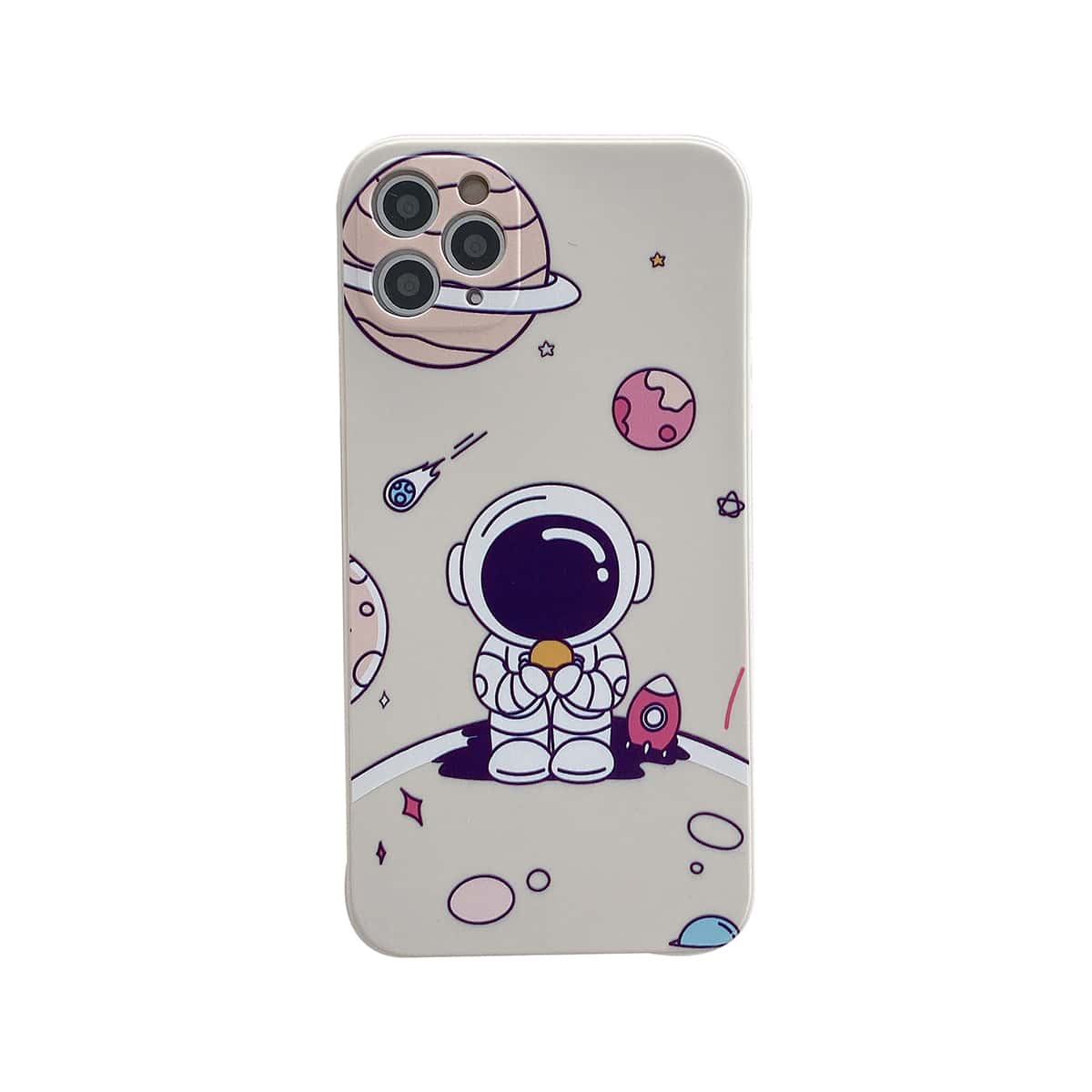 

Cartoon Astronaut Phone Case, Multicolor