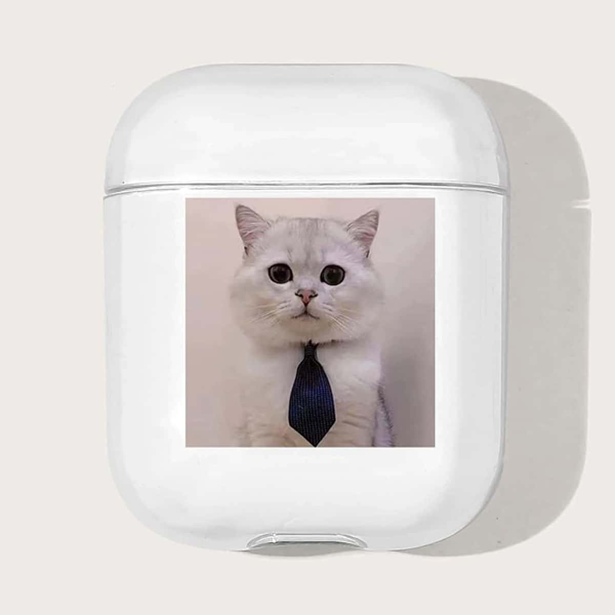 

Cat Pattern Airpods Case, Multicolor