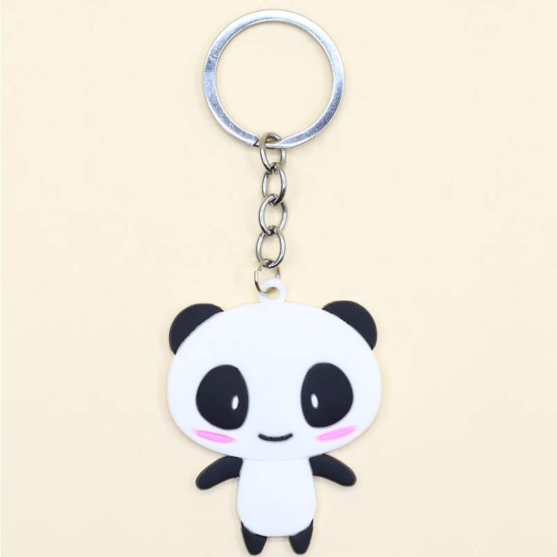 

Cartoon Panda Keychain, Multicolor