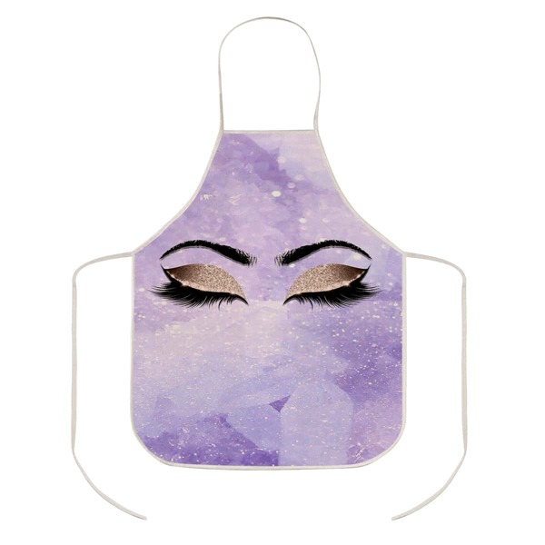 

Eyelash Print Apron, Multicolor