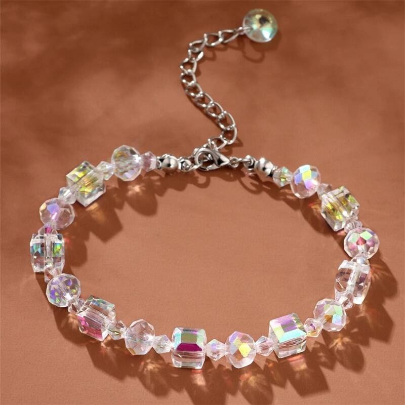 

Crystal Holographic Bracelet, Clear