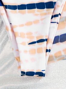3packs Striped Halter Bikini Set & Beach Skirt, For Summer Vacation