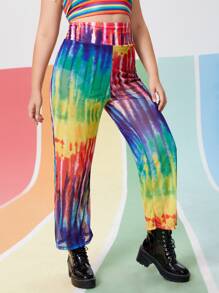 Plus Tie Dye Cover Up Pants For Summer Beach Vacation