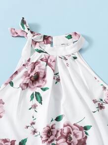 SHEIN Conjuntos para niñas Nudo Floral Elegante - Multicolor - Ver 3