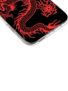 Custodia per telefono drago cinese - Rosso - Visualizzare 3
