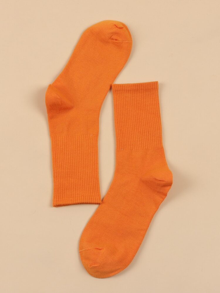Plain Crew Socks, Fall