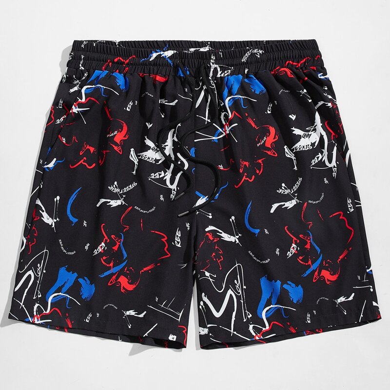 

Guys All Over Print Shorts, Multicolor