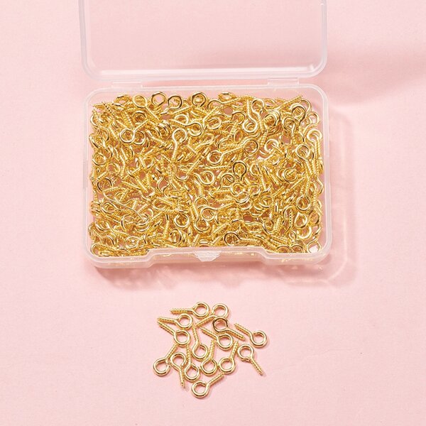 

1box Sheep Eye Nail, Gold