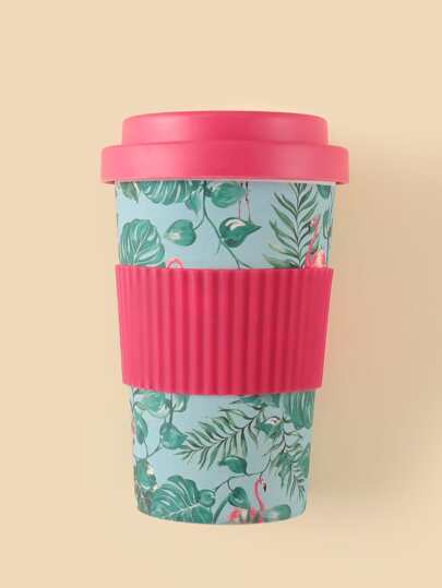 Чашка кофе с принтом листьев - Для настоящих кофеманов