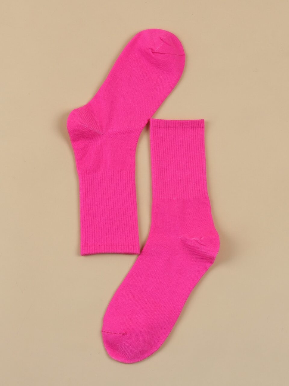Plain Crew Socks, Fall