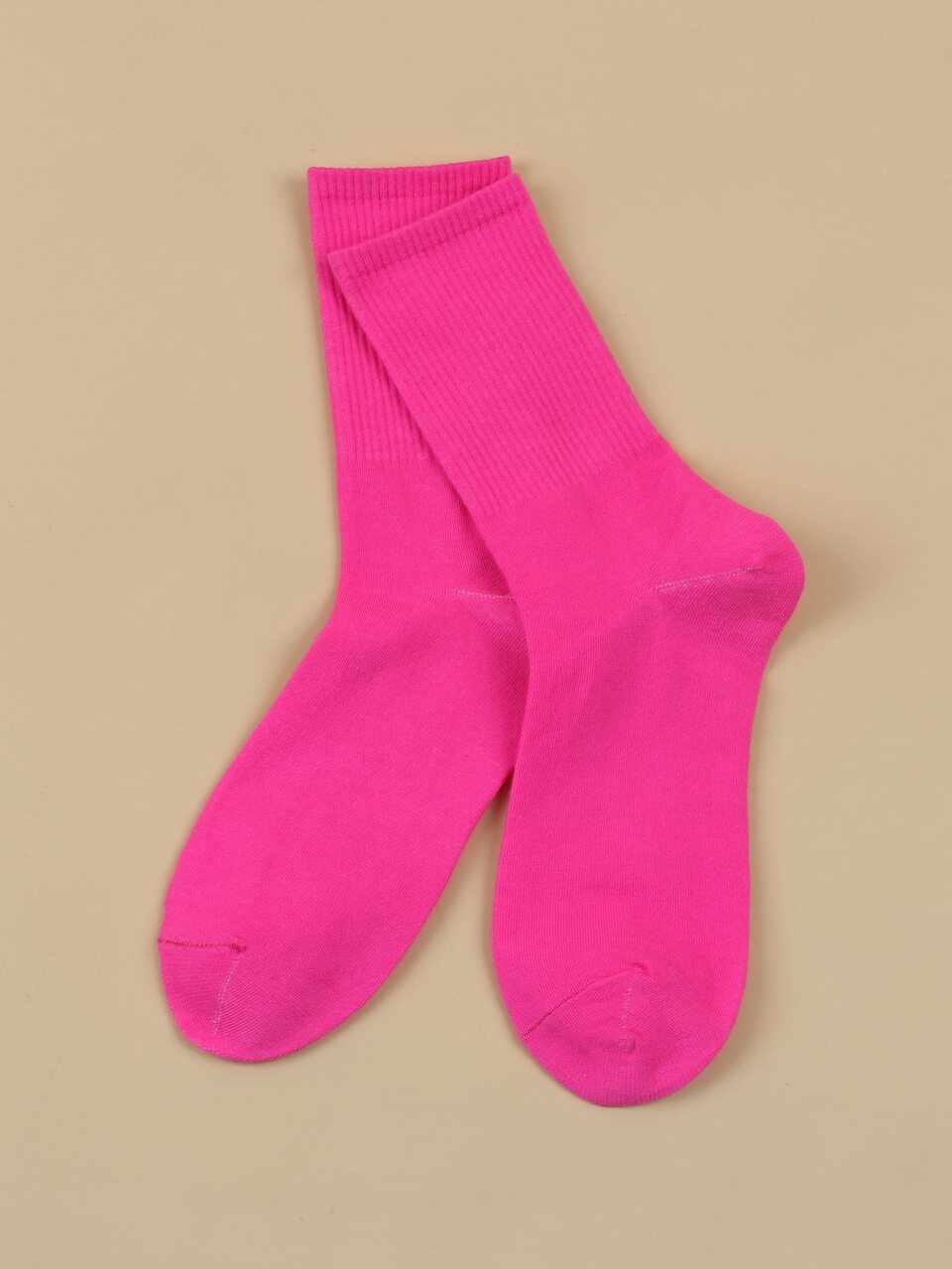 Plain Crew Socks, Fall