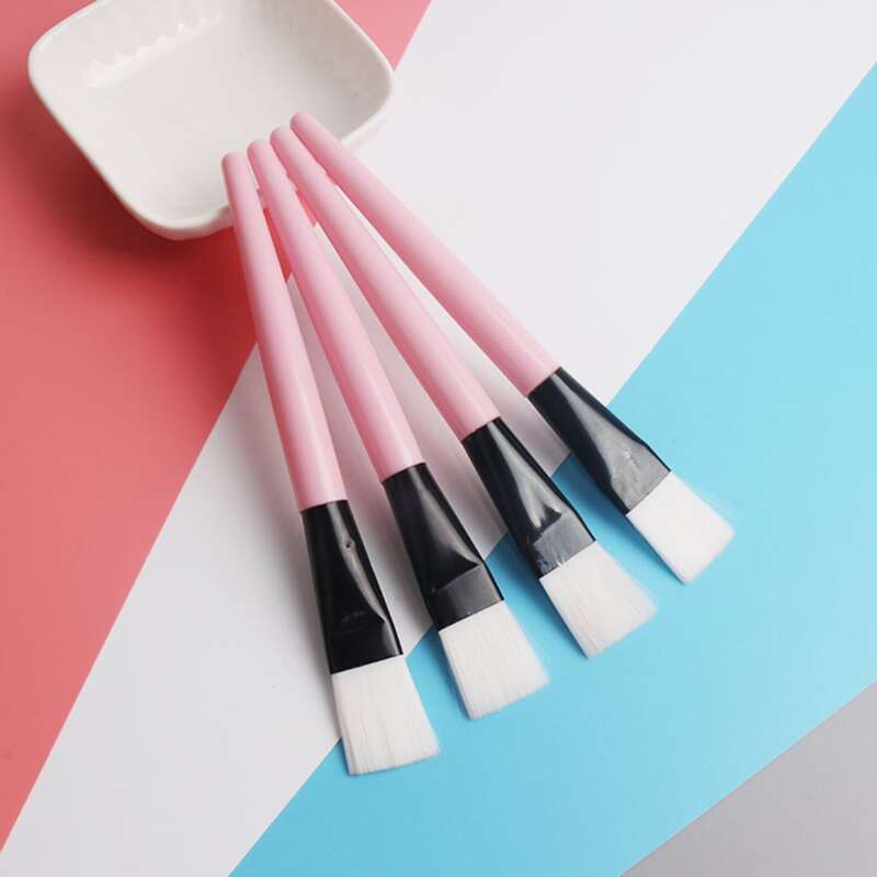 

4pcs Face Mask Brush, Pink