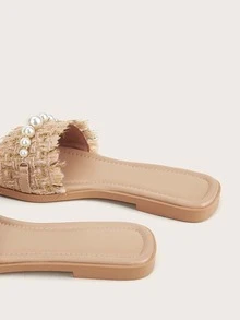 Sandalias Perlas De moda - Albaricoque - Ver 5