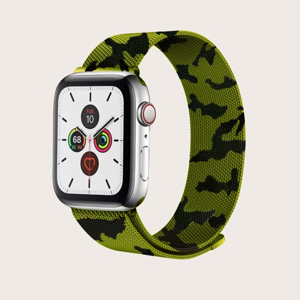 

Camo Strap Watchband For iWatch, Multicolor