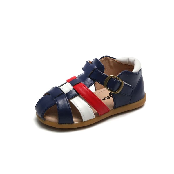 

Toddler Girls Buckle Decor Gladiator Sandals, Blue