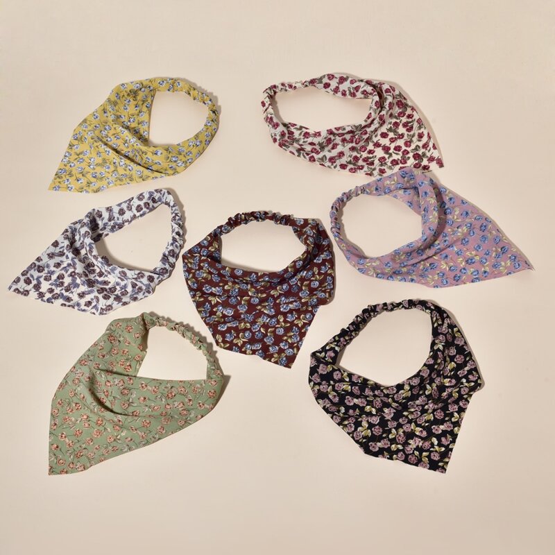 

7pcs Ditsy Floral Hair Band, Multicolor