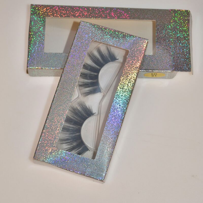 

1pair Volume Eyelashes, Black