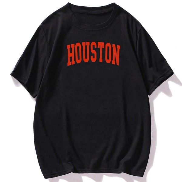 

Men Letter Graphic Tee, Black