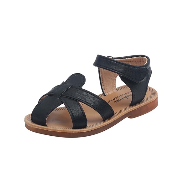 

Toddler Girls Caged Sandals, Black