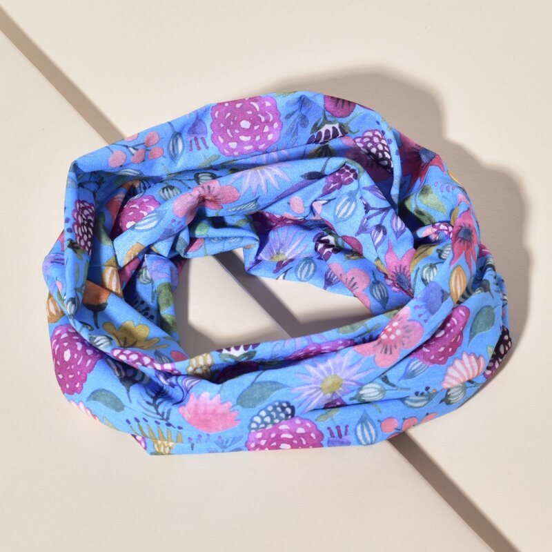 

1pc Flower Pattern Hair Band, Multicolor