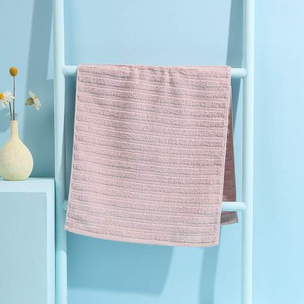 

Solid Color Face Towel, Pink