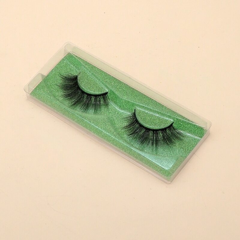 

1pair Volume Eyelashes, Black