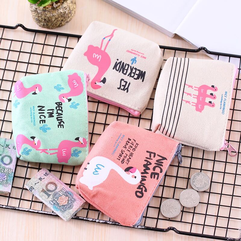 

1pc Random Flamingo Storage Bag, Multicolor