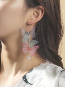 Bông tai thả bướm - Nhiều màu - Xem 1