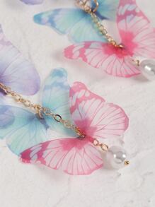 Bông tai thả bướm - Nhiều màu - Xem 4