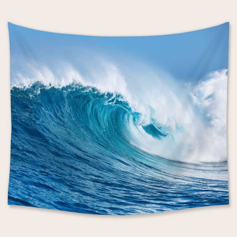 

Waves View Tapestry, Multicolor