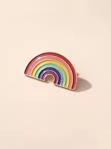 1pc Rainbow Brooch - Yellow Gold - View 1
