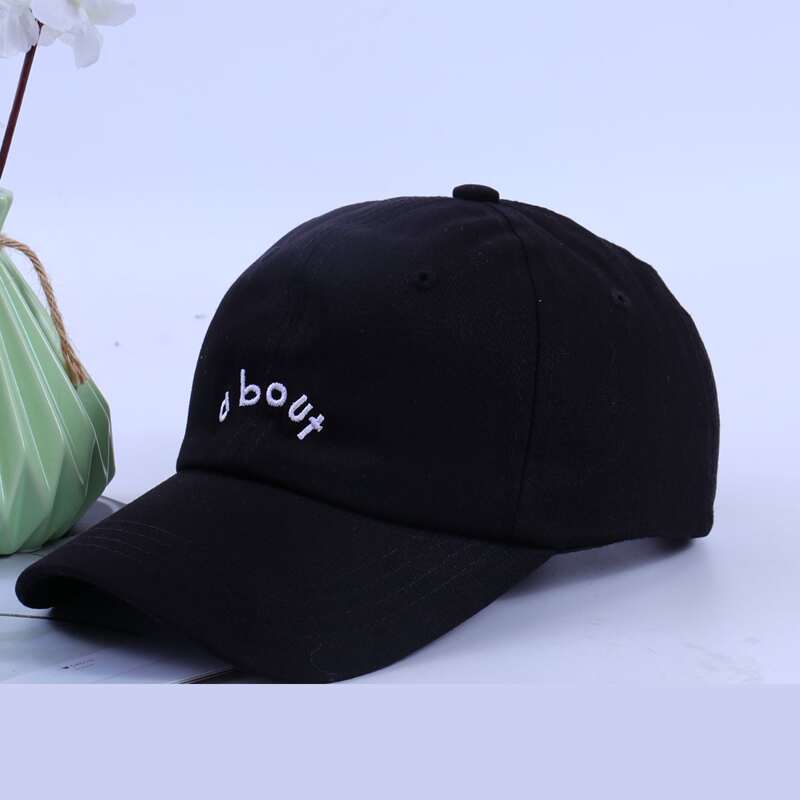 

Guys Letter Graphic Embroidery Baseball Cap, Black