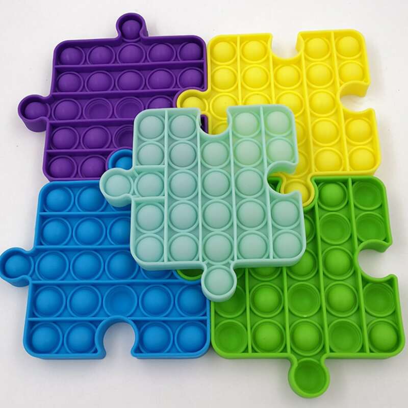 

1pc Random Stress Relief Bubble Toy, Multicolor
