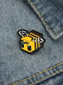 1pc Cartoon Brooch - Multicolor - View 1