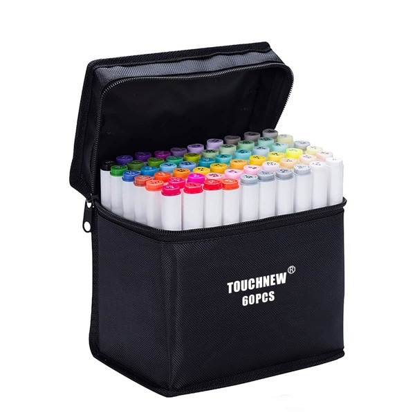 

1pc Marker Storage Bag, Black