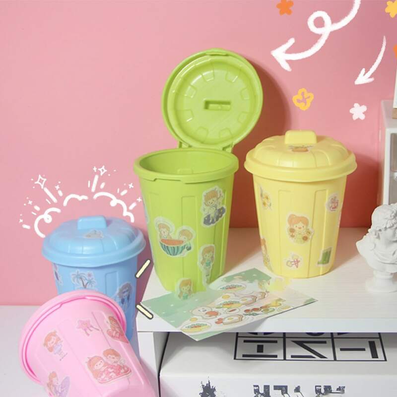 

1pc Random Solid Storage Box, Multicolor
