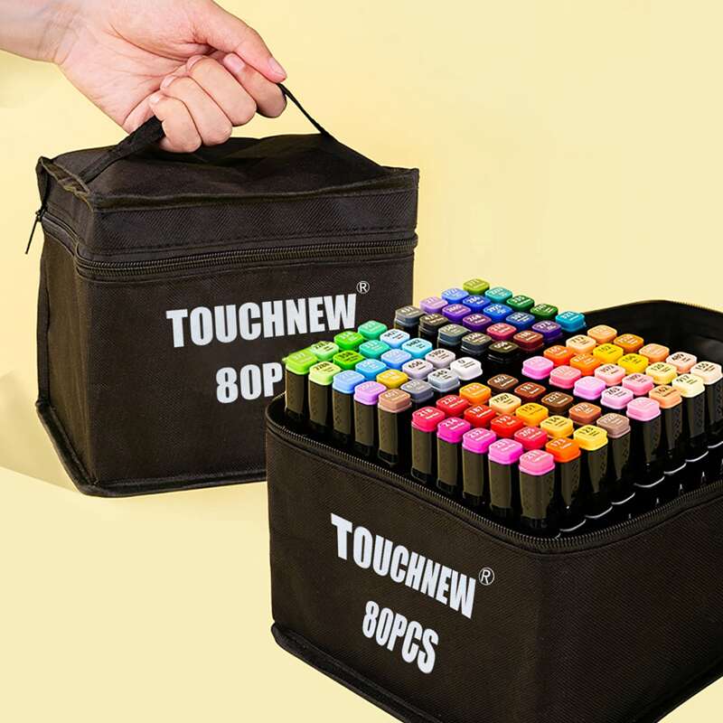 

1pc Marker Storage Bag, Black