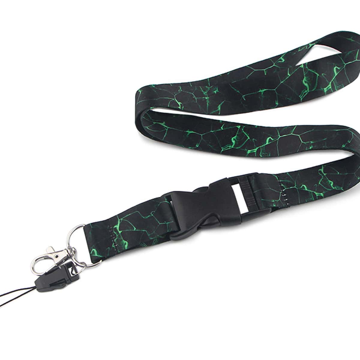 

1pc Marble Pattern Lanyard, Multicolor