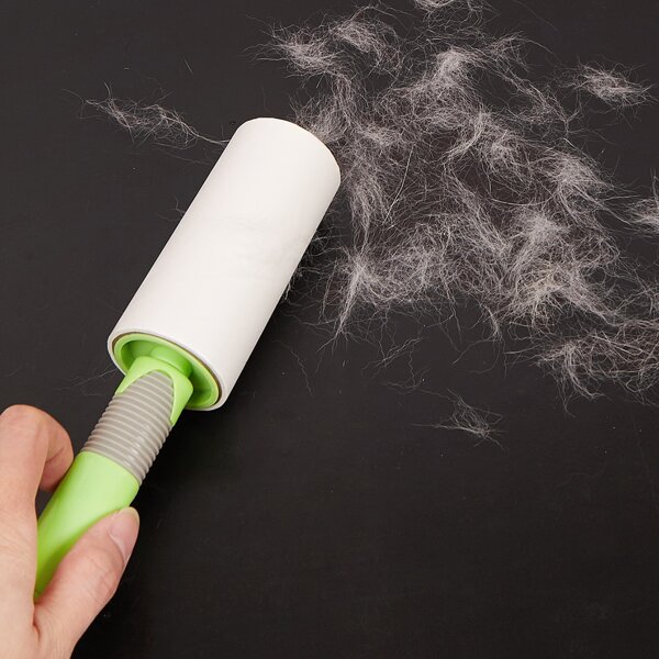 

1pc Pet Sticky Hair Roller, Green