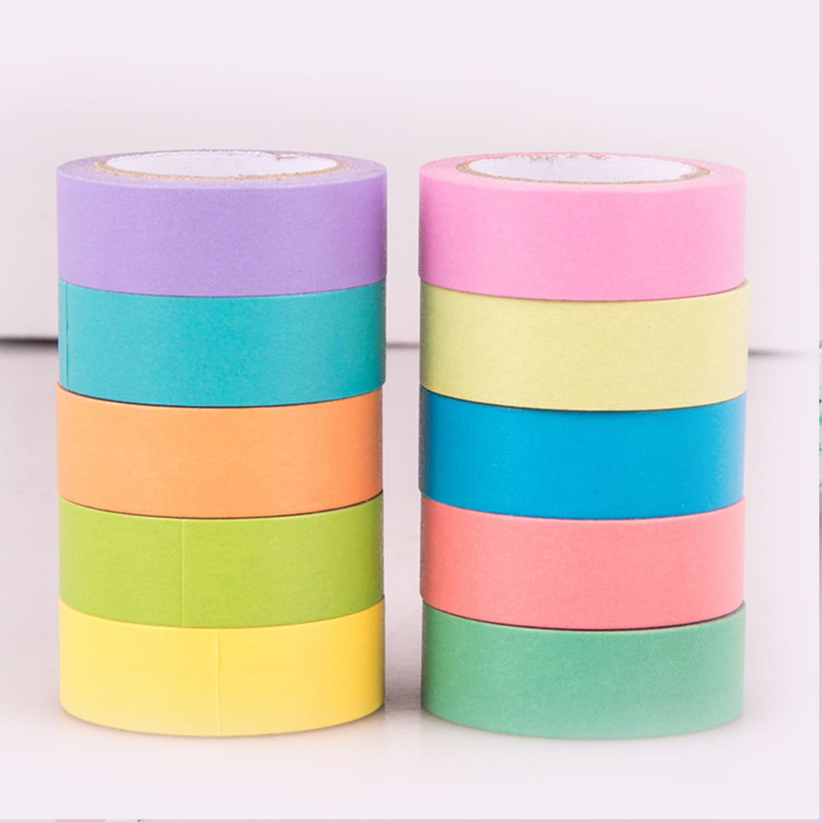 

1pc Random Solid Color Tape, Multicolor