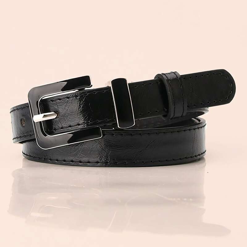 

Square Buckle Belt, Black