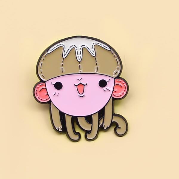 

1pc Cartoon Brooch, Multicolor