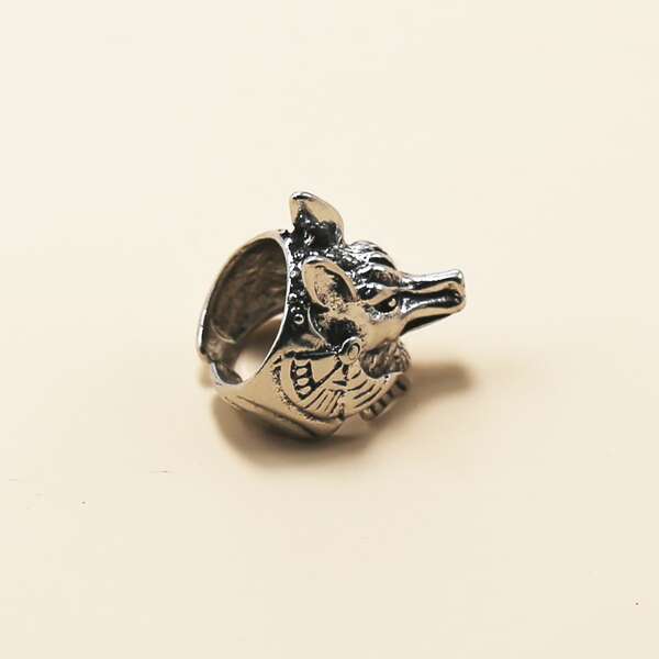

Men Animal Design Ring, Silver