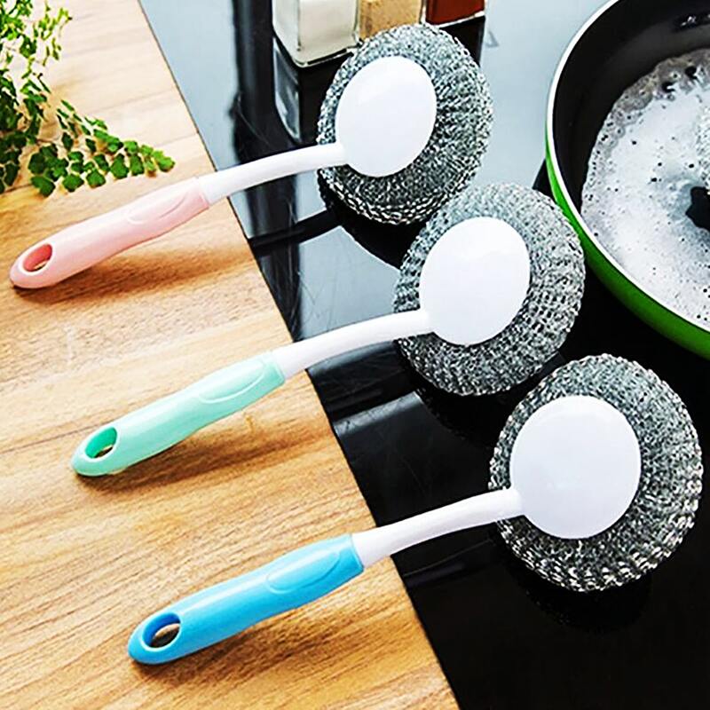 

1pc Random Long Handle Cleaning Brush, Multicolor