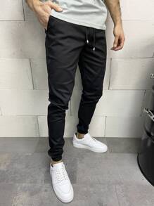Manfinity Men Drawstring Waist Pants