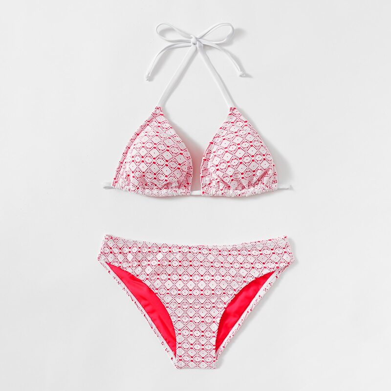 

All Over Print Bikini Swimsuit, Multicolor