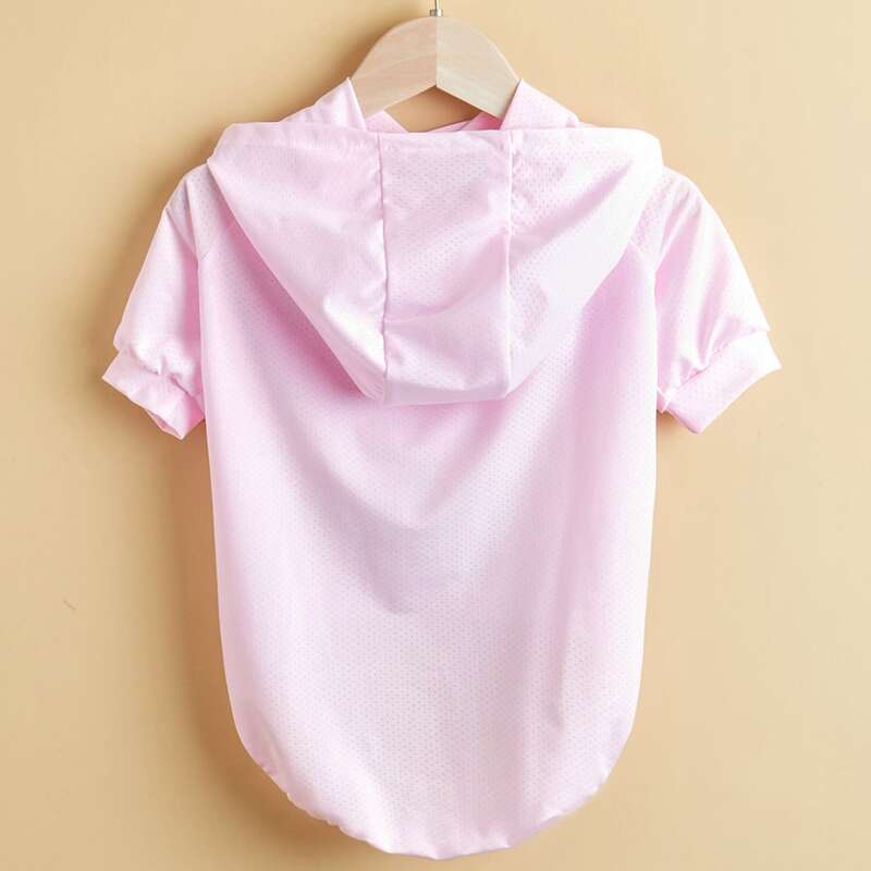 

Solid Color Pet Sun Protection Costume, Pink