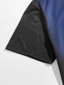 Manfinity Men Slogan And Figure Graphic Tee - Multicolor - View 3