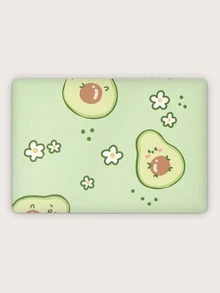 1sheet Cartoon Graphic 17 Inch Laptop Sticker - Green - View 1