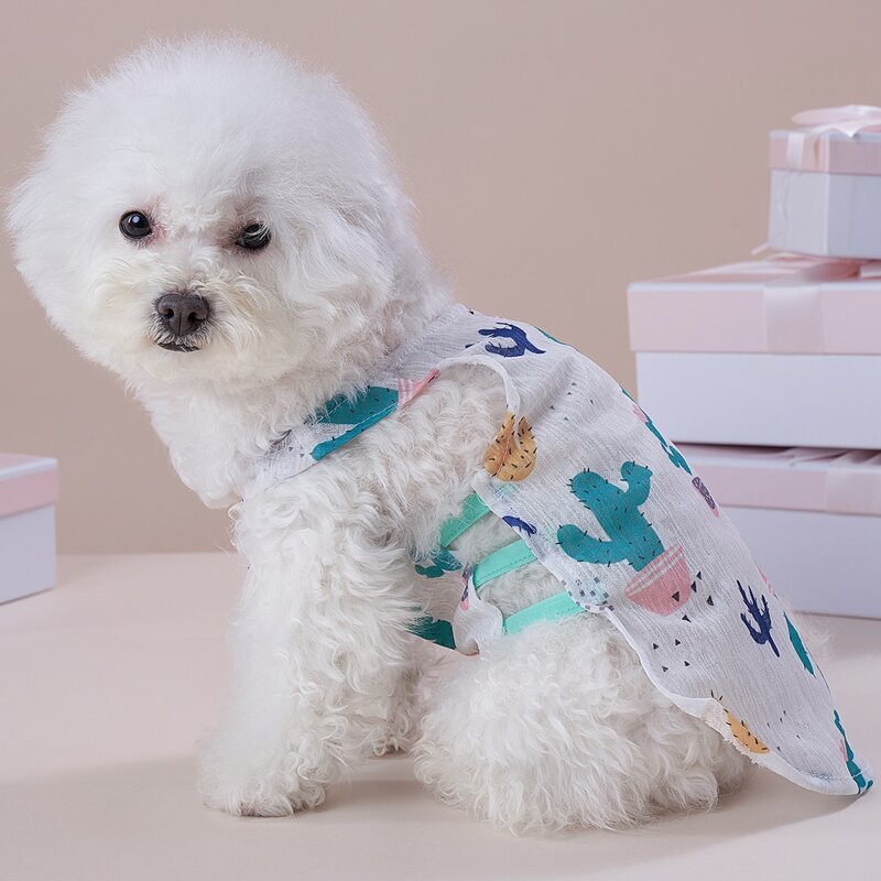 

Cactus Print Pet Tank Top, Multicolor